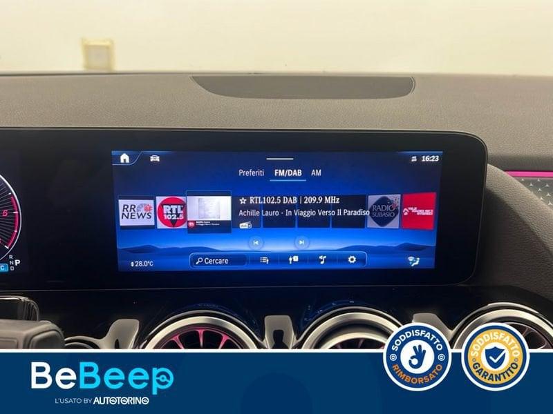 Mercedes-Benz GLA 200 D PROGRESSIVE ADVANCED PLUS AUTO