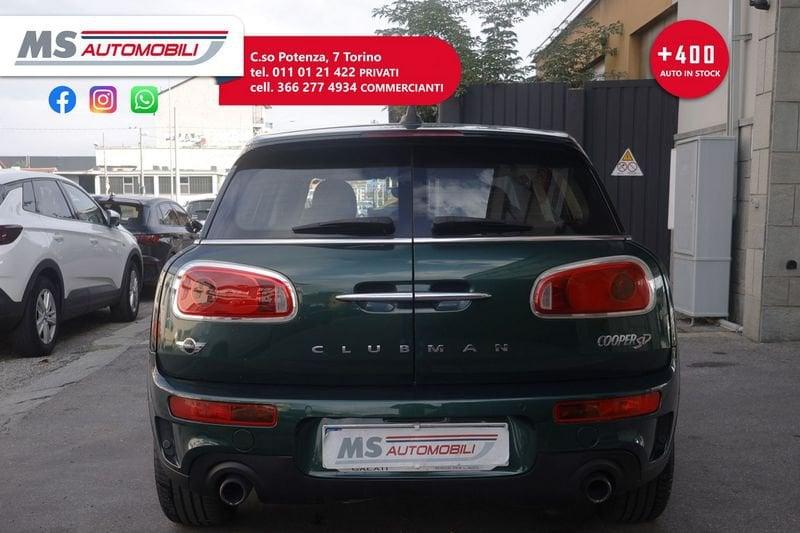MINI Clubman Mini Cooper Mini Clubman 2.0 Cooper SD Boost auto Unicoproprietario