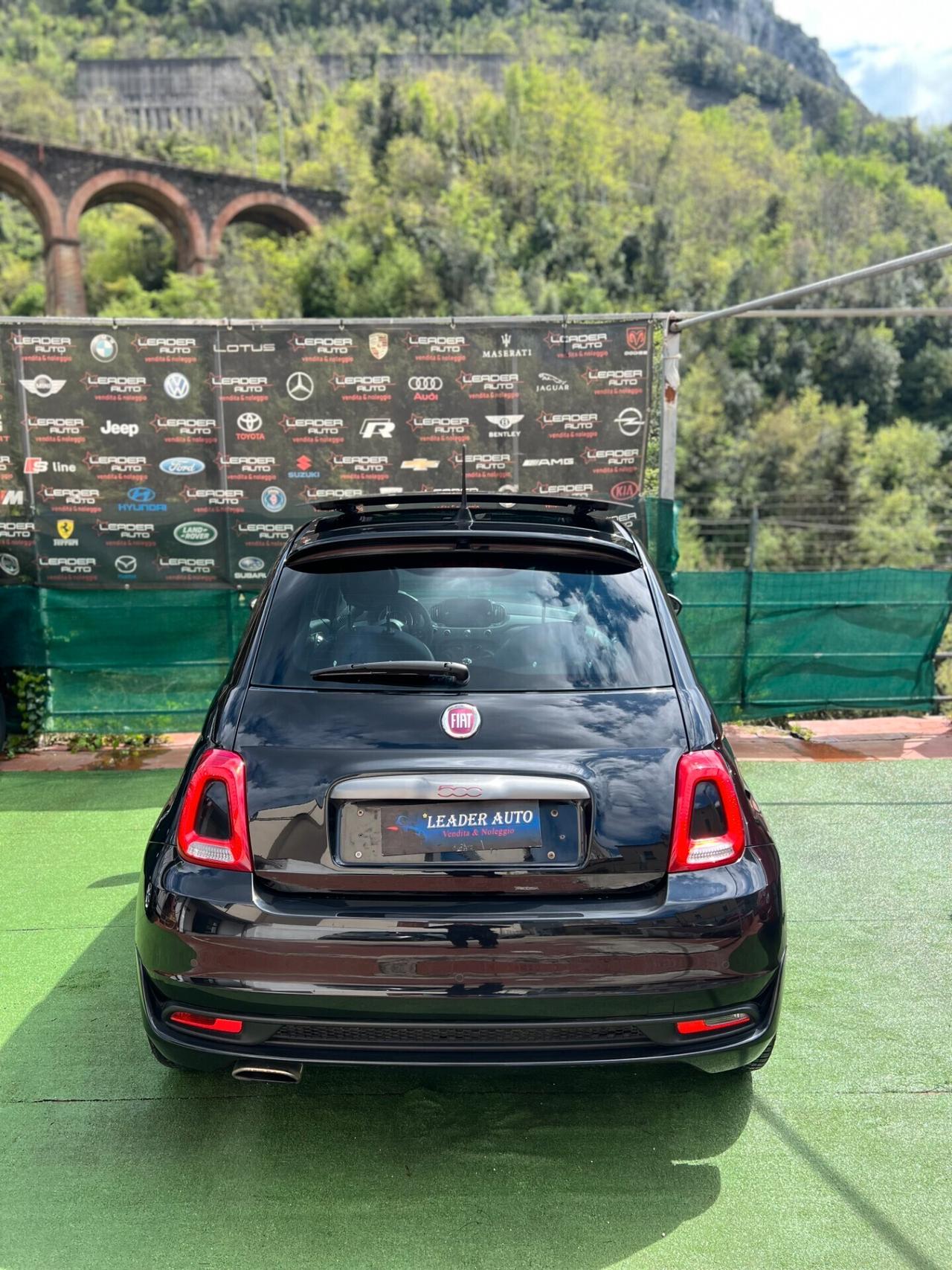 Fiat 500 "S" 1.2 69cv TETTO APRIBILE - MISTO PELLE