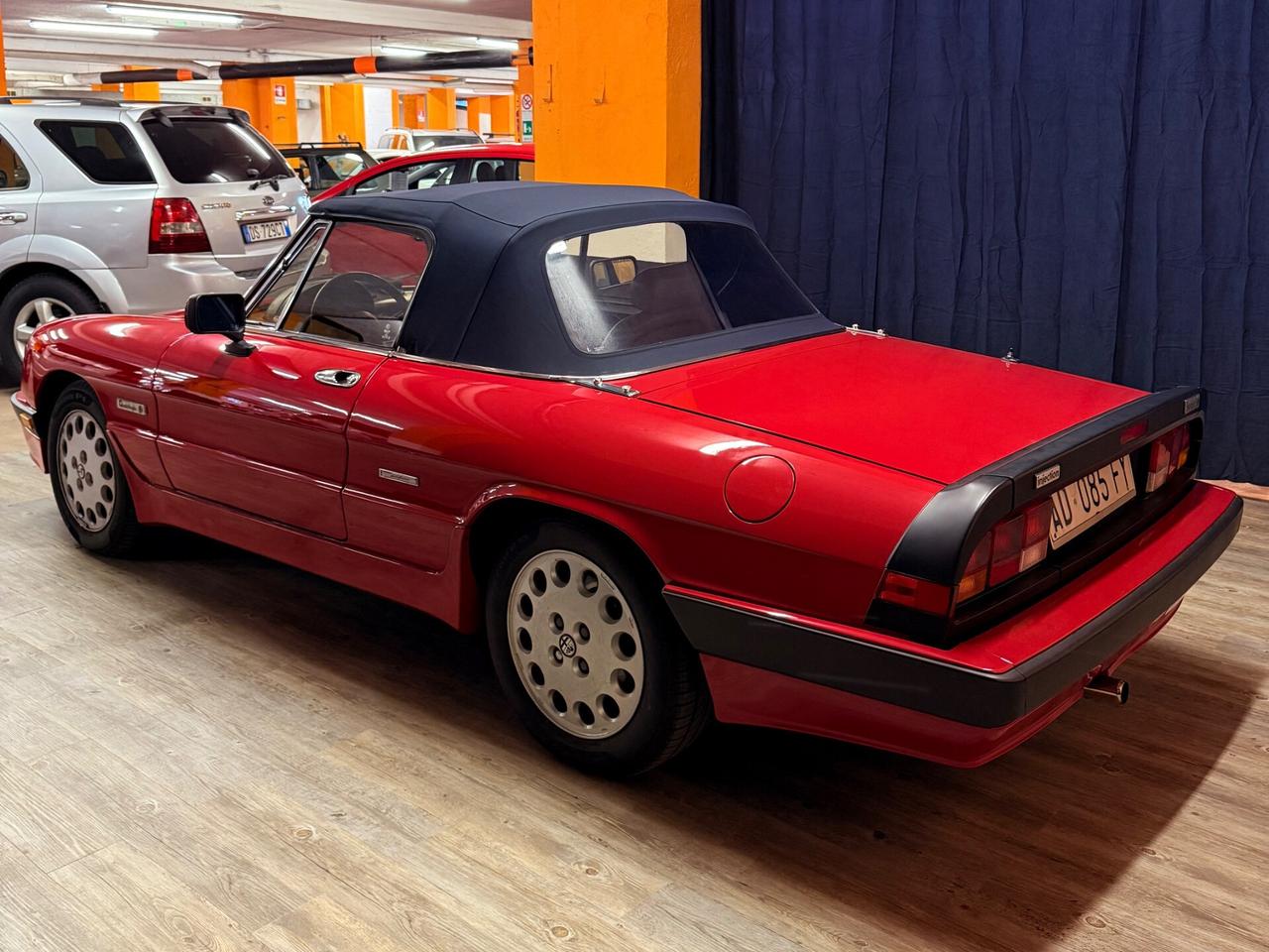 STUPENDA ALFA ROMEO SPIDER QUADRIFOGLIO VERDE IN CONDIZIONI DA VETRINA