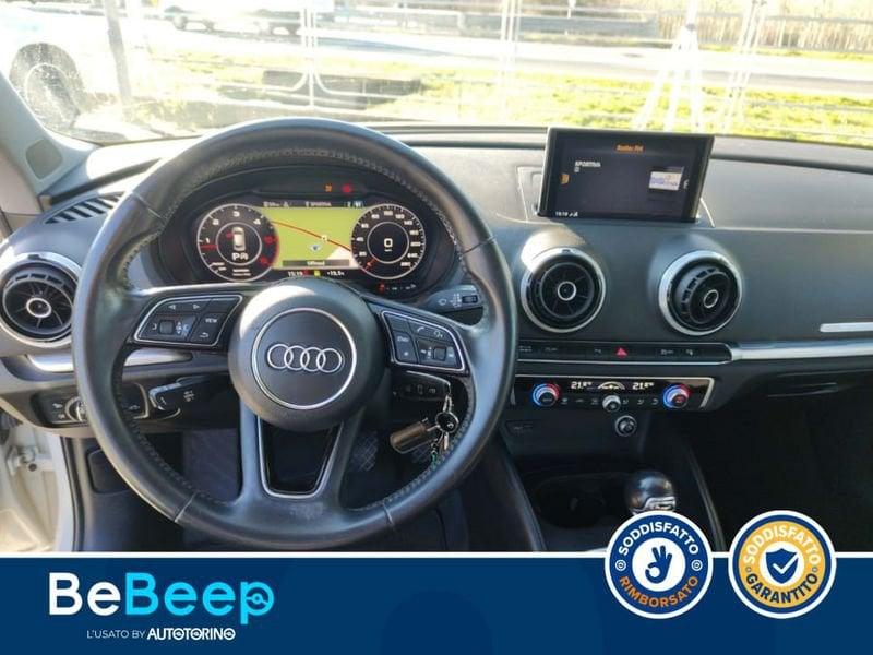 Audi A3 SPORTBACK 2.0 TDI BUSINESS 150CV S-TRONIC
