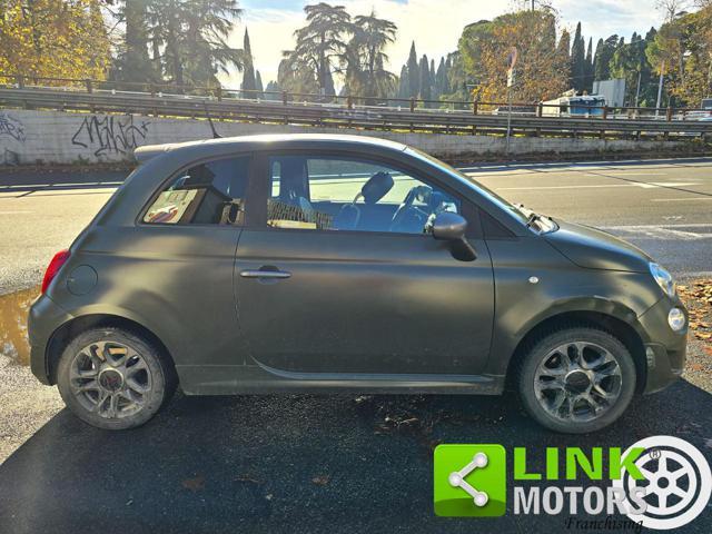 FIAT 500 1.2 Sport / verde opaco / garanzia 12 mesi