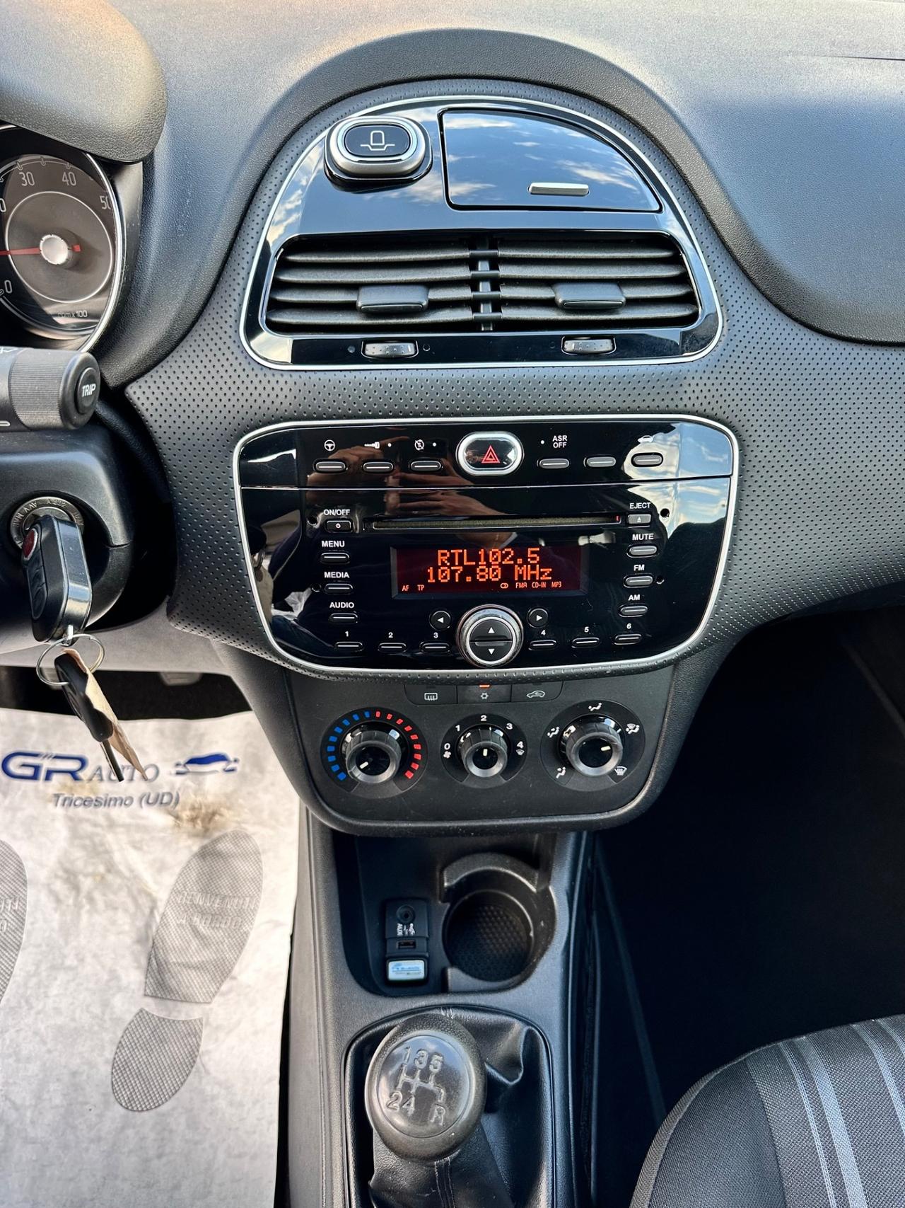 Fiat Punto Evo 1.2Bz 69Cv Dynamic - Neopatentati