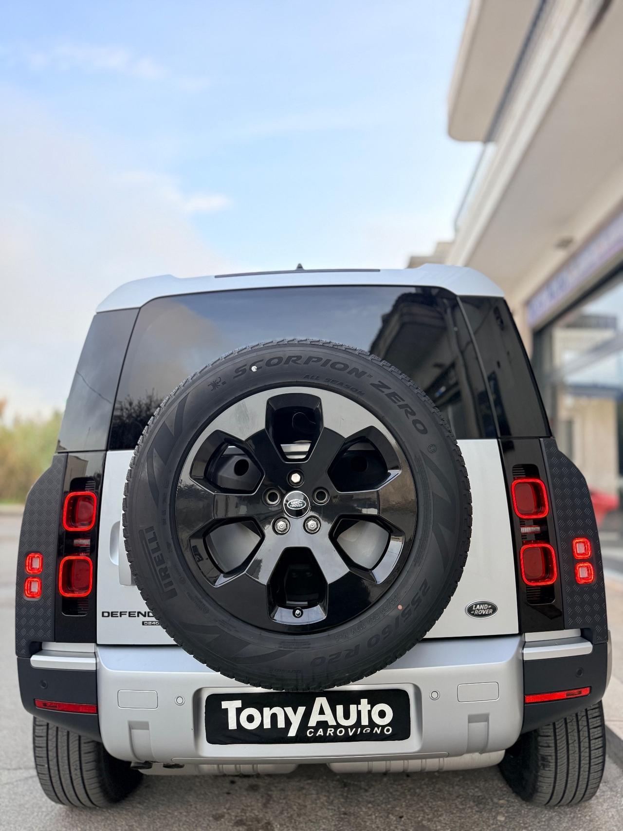 Land Rover Defender 110 2.0 SD4 240CV AWD Auto HSE TETTO APRIBILE,APPLE CARPLAY,TELECAMERA,VIRTUAL COCKPIT