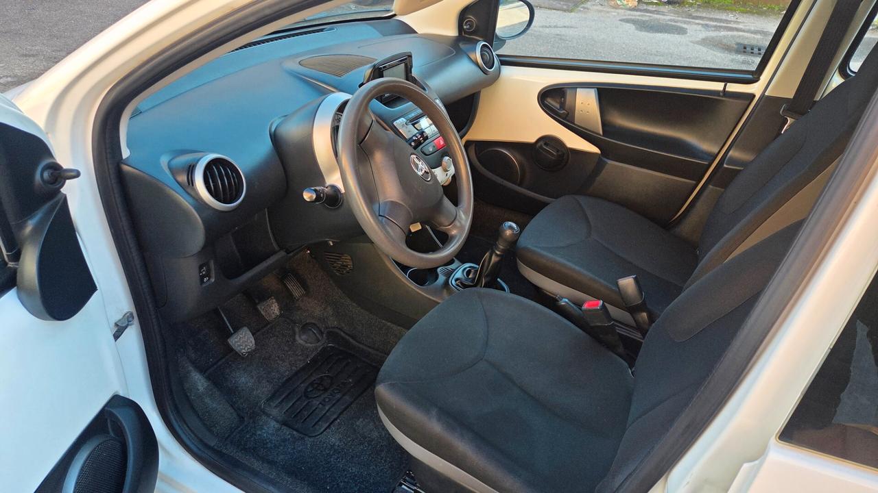 Toyota Aygo 1.0 12V VVT-i 5 porte Lounge Connect unico proprietario