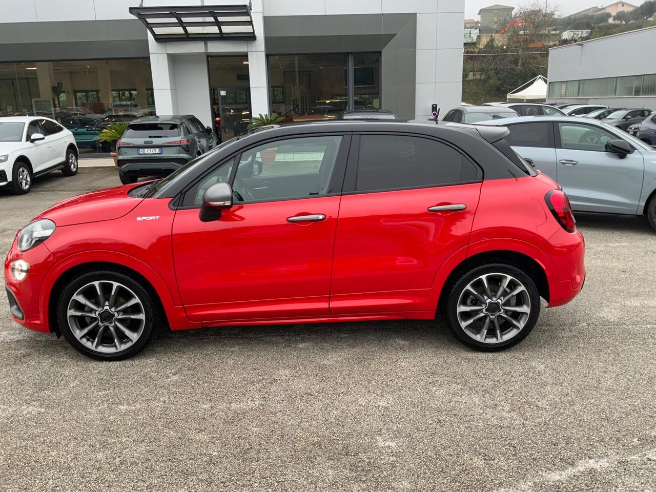 Fiat 500X 1.0 T3 120 CV Cross ROSSA TETTO NERO