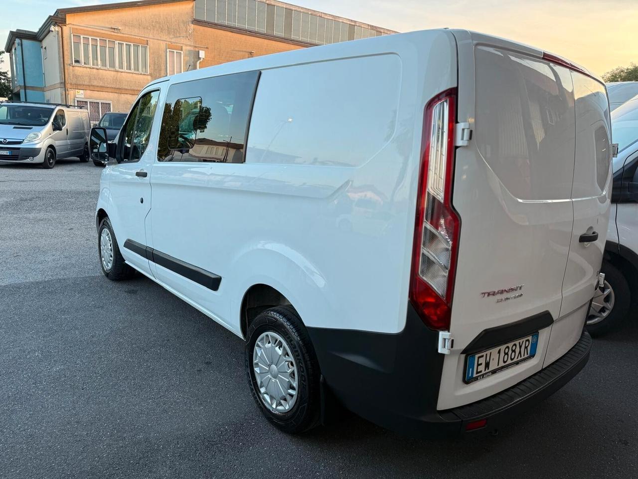 ford transit CUSTOM VAN 6 POSTI AUTOCARRO DOPPIA CABINA