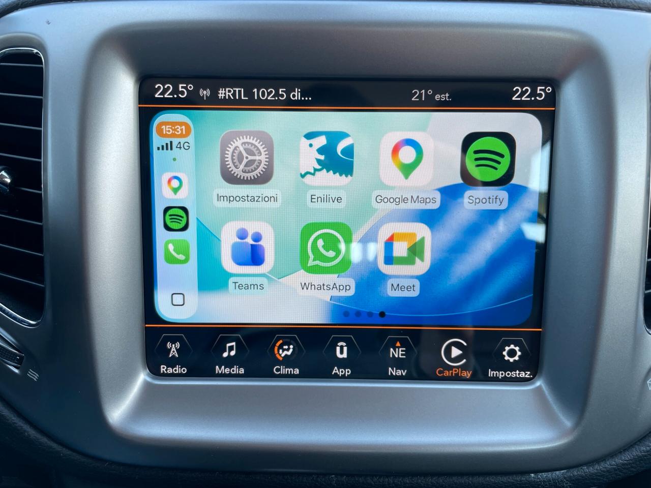 Jeep Compass 2.0 Multijet 140CV AT9 4WD Longitude