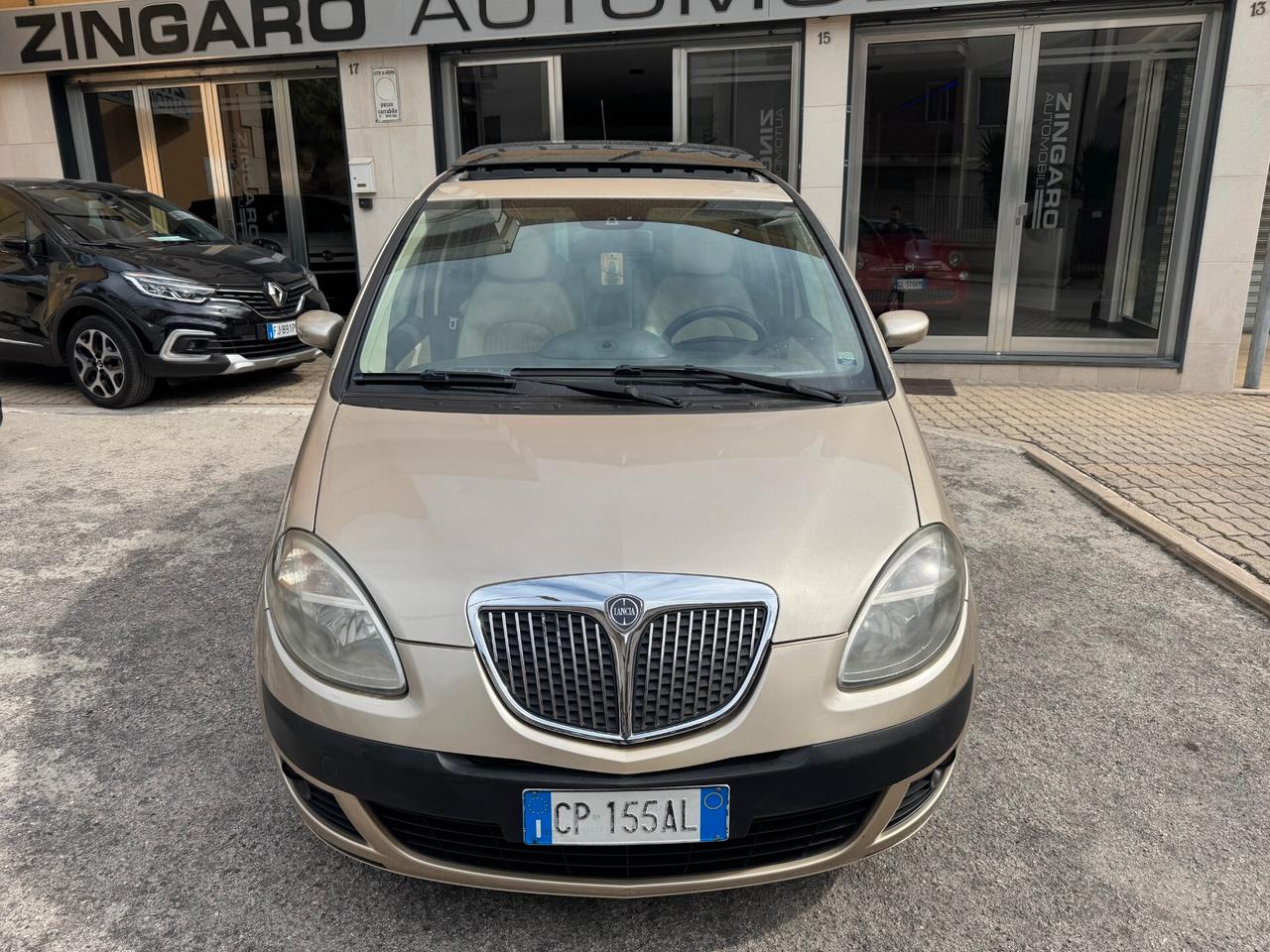 LANCIA MUSA 1.3 MJ 70 CV. E4 PLATINO TETTO+CERCHI