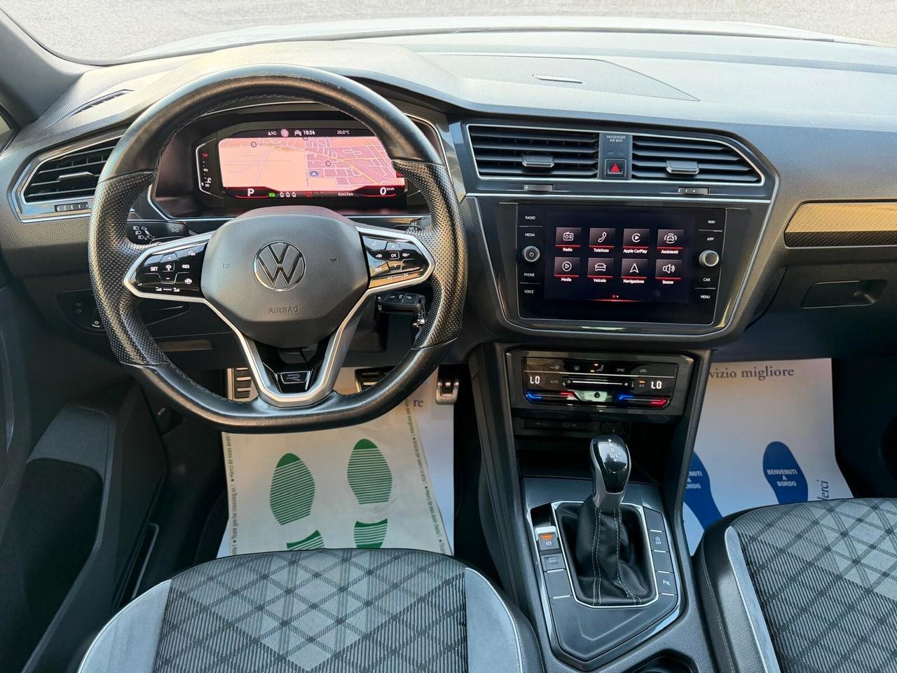 Volkswagen Tiguan 2.0 TDI 150 CV SCR DSG R-Line BIANCO PERLATO