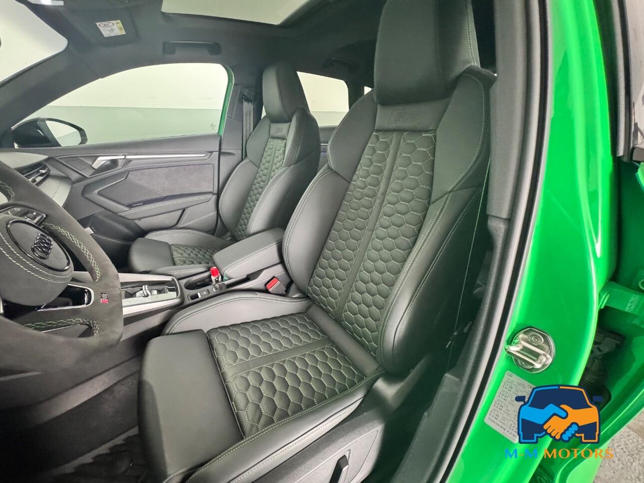 Audi RS3 Sportback 2.5 tfsi quattro s-tronic UNICOPRO-CARBOCERAMICI- COLORE EXCLUSIVE-GARANZIA AUDI 2028-LIM 290KM/H
