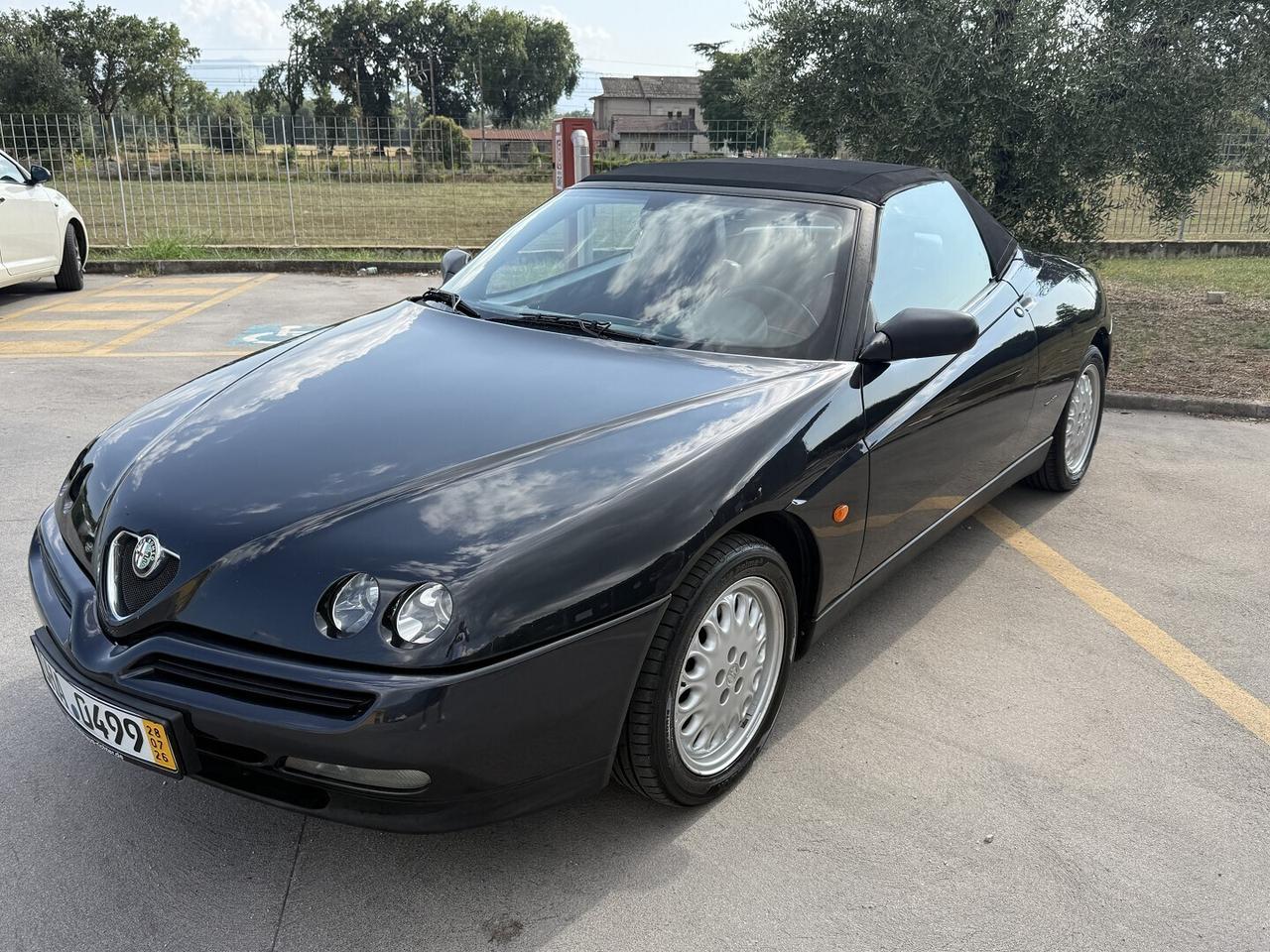 ALFAROMEO GTV SPIDER 2.0 INTERNI IN PELLE ROSSA