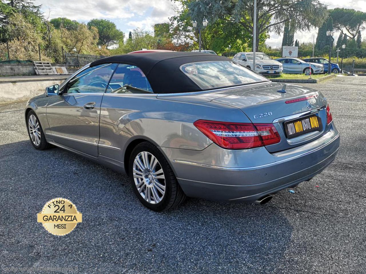 MERCEDES-BENZ E 220 CDI Cabrio BlueEFF. Avantgarde PROMO WEB