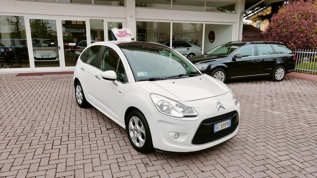 Citroen C3 EXCLUSIVE KM 76.500 OK NEO PATENTATI