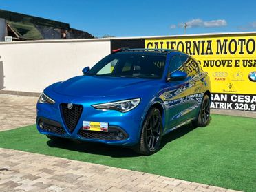 Alfa Romeo Stelvio 2.2 Turbodiesel 210 CV AT8 Q4 Veloce 06/2021 garanzia permute finaziamento