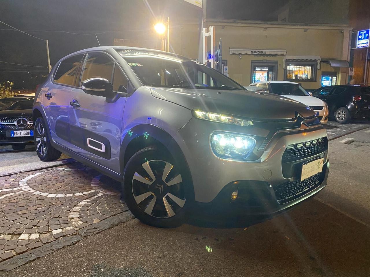 Citroen C3 PureTech 110 S&S EAT6 Max KM 33798 GRIGIO MEDIO