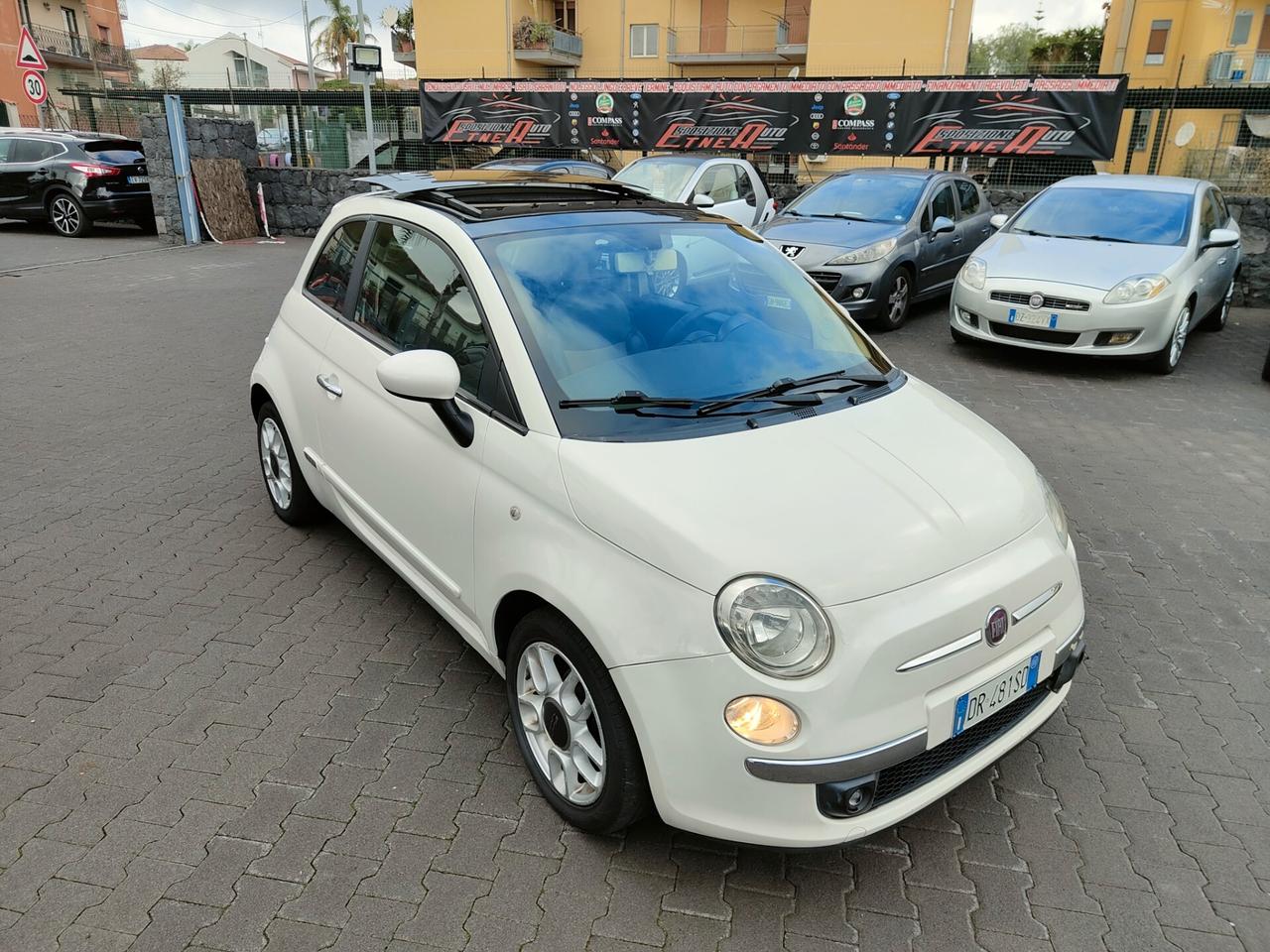 Fiat 500 sport 1.2 benzina tetto apribile con zero km