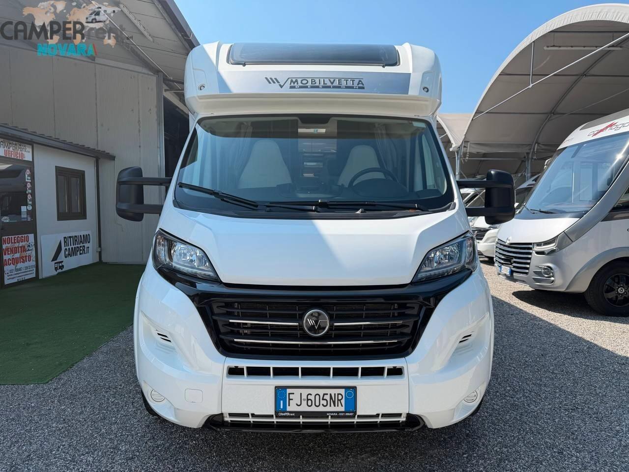 Mobilvetta KEA P 65 TEKNO LINE SEMINTEGRALE LETTI GEMELLI IN CODA
