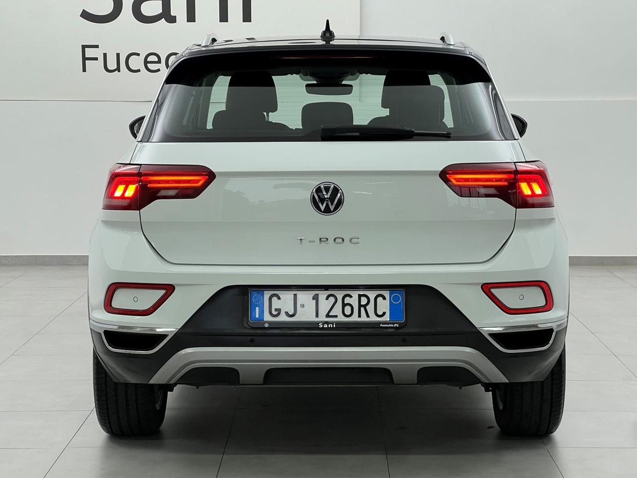 VOLKSWAGEN T-Roc 2022 T-Roc 1.0 tsi Style 110cv