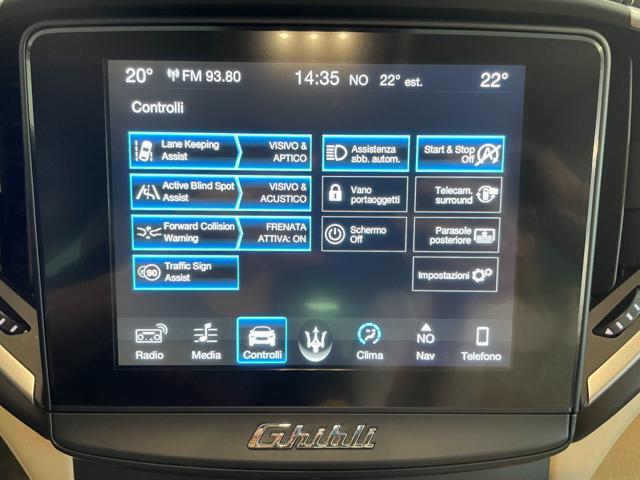 MASERATI Ghibli V6 Diesel 275 CV Granlusso MY restyling / B&W