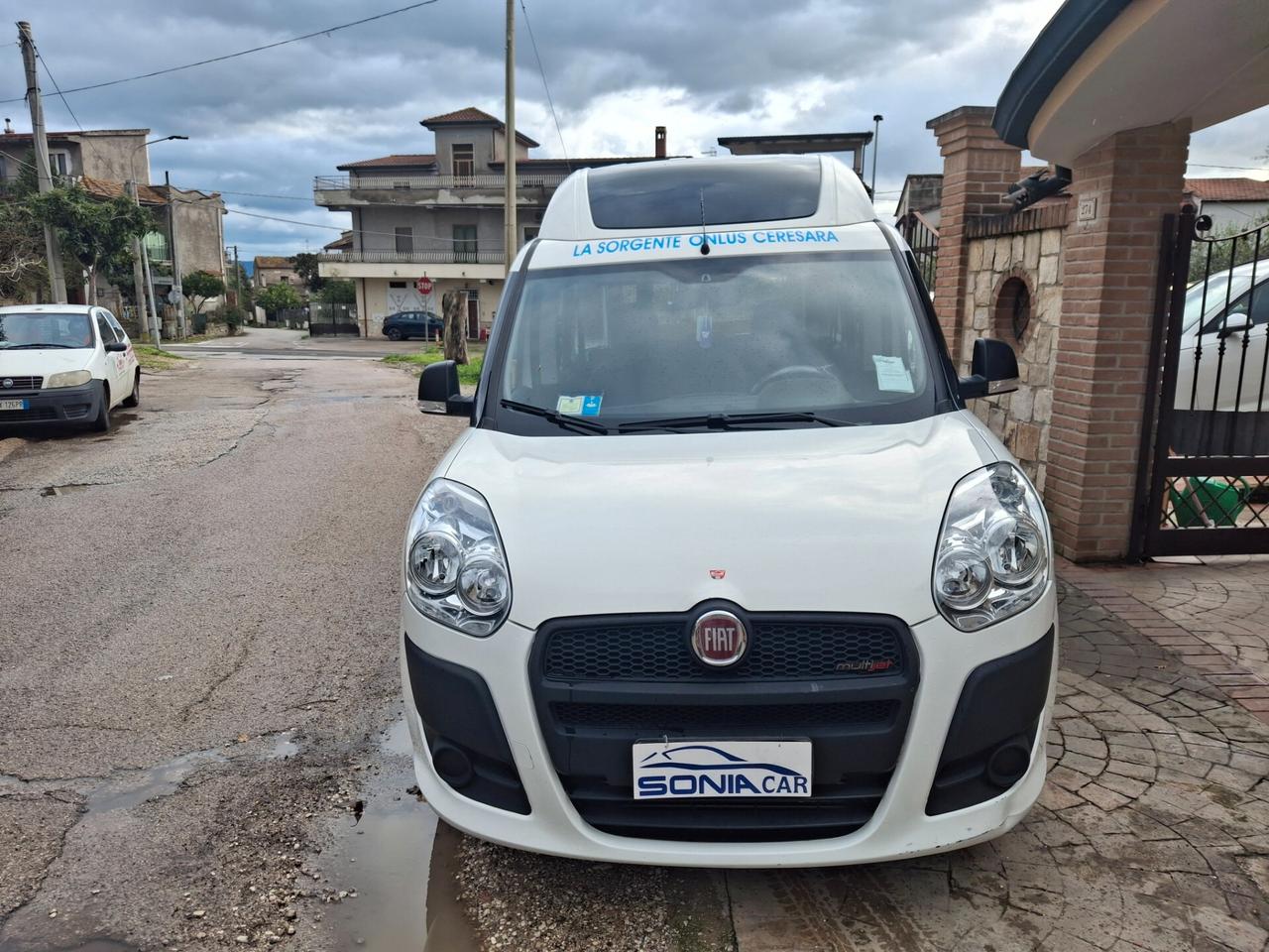 Fiat Doblo Doblò 1.6 MJT 16V 90CV tetto alto pedana elettrica trasporto disabili