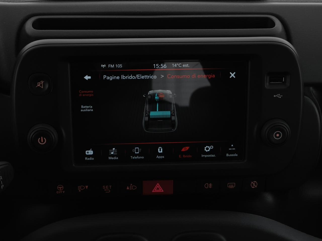 Fiat Panda 1.0 firefly hybrid 70cv 5 Posti