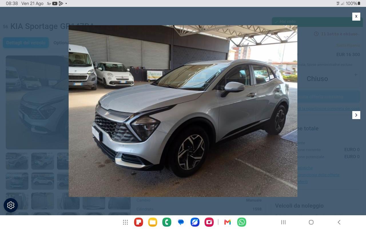 Kia Sportage 1.6 CRDi MHEV Business