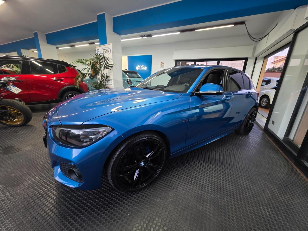 Bmw Serie 1 116d M-Sport Blu Estoril + Tetto