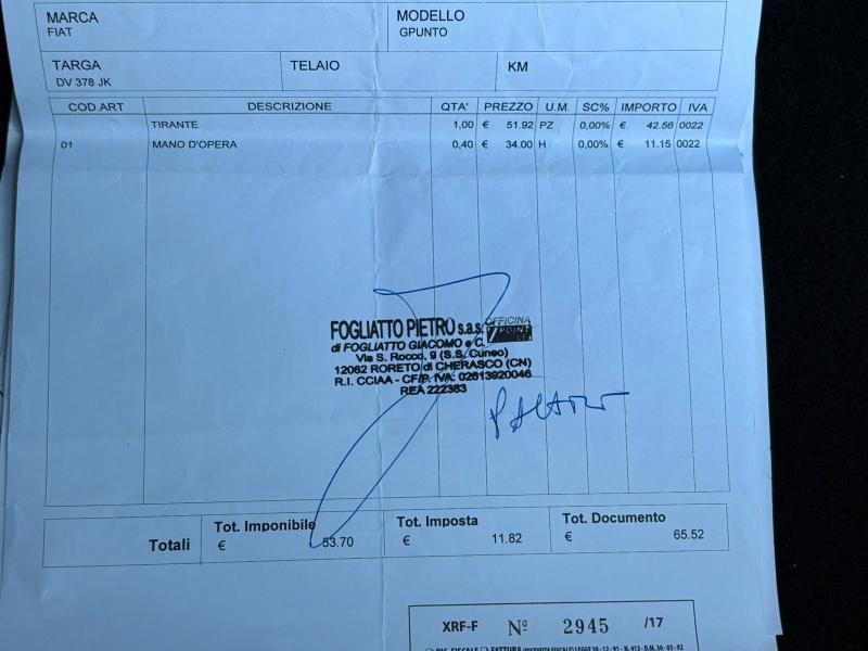 Fiat Grande Punto 5 Porte 1.4 BENZ 77 CV Dynamic Gpl ADATTA NEOPATENTATI