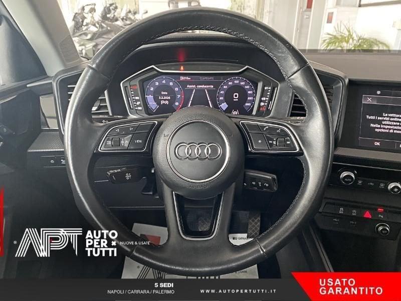 Audi A1 A1 Sportback 30 1.0 tfsi Admired Advanced 110cv s-