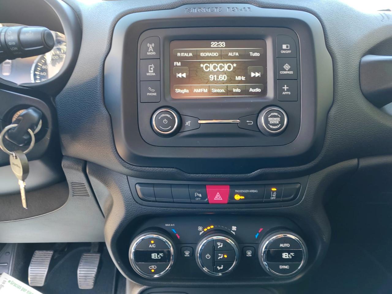 Jeep Renegade Limited 1600 CC 120 CV C. Manaule