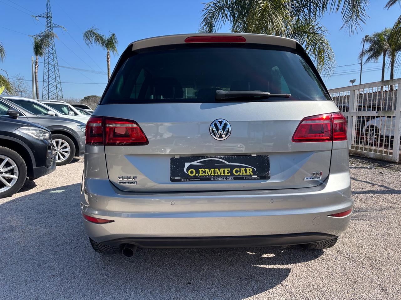 VW GOLF SPORTVAN 1.6TDI 110CV EXECUTIVE FULL OPTIONAL