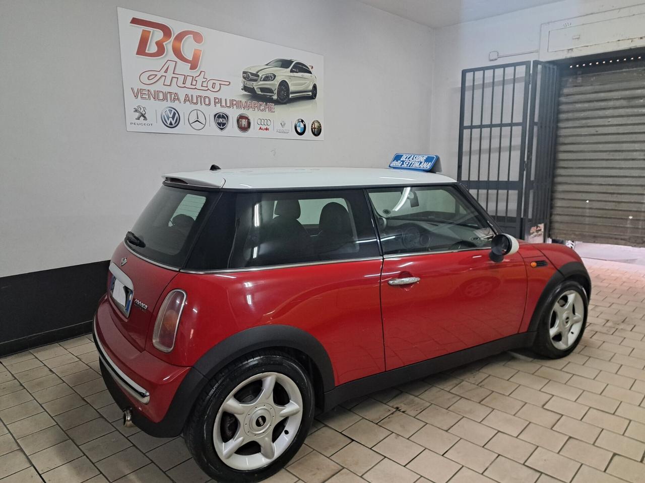Mini Cooper 1.6 benzina unico prop 2002