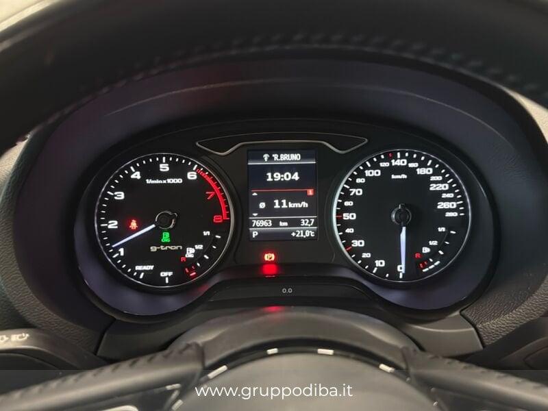 Audi A3 III 2016 Sportback Benzina Sportback 30 1.5 g-tron Sport 131cv s-tronic