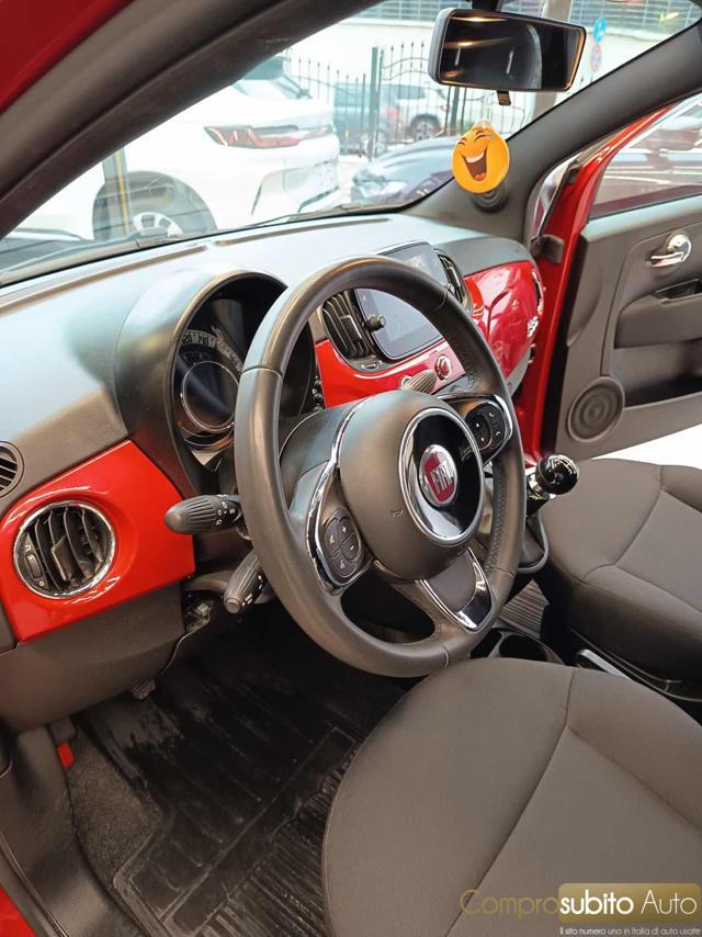 FIAT 500 1.0 Hybrid Red