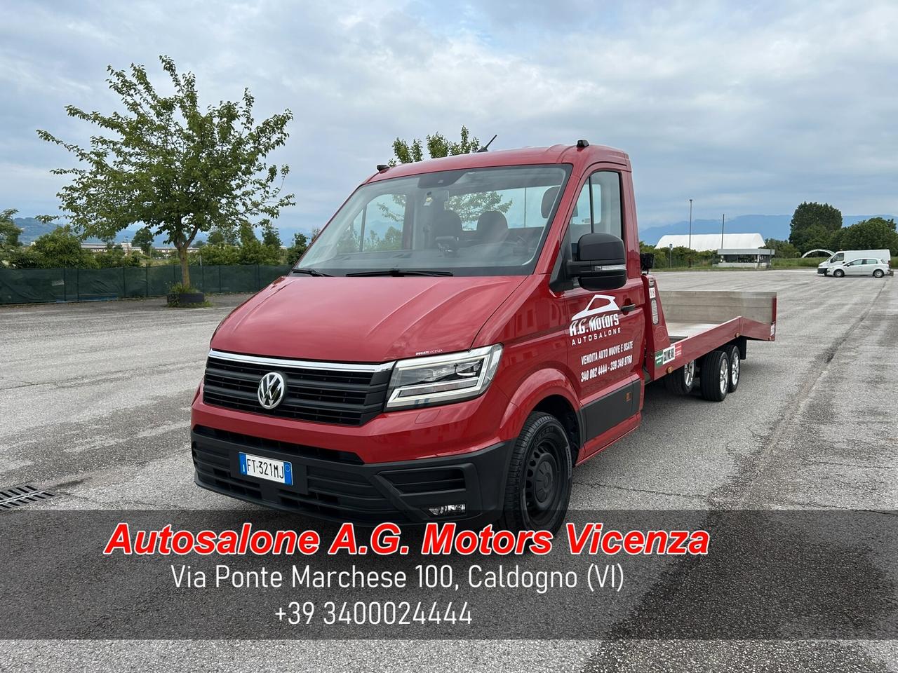 VW CRAFTER 2.0 TDI 140CV COMEAR PF1500 - CARRO ATTREZZI