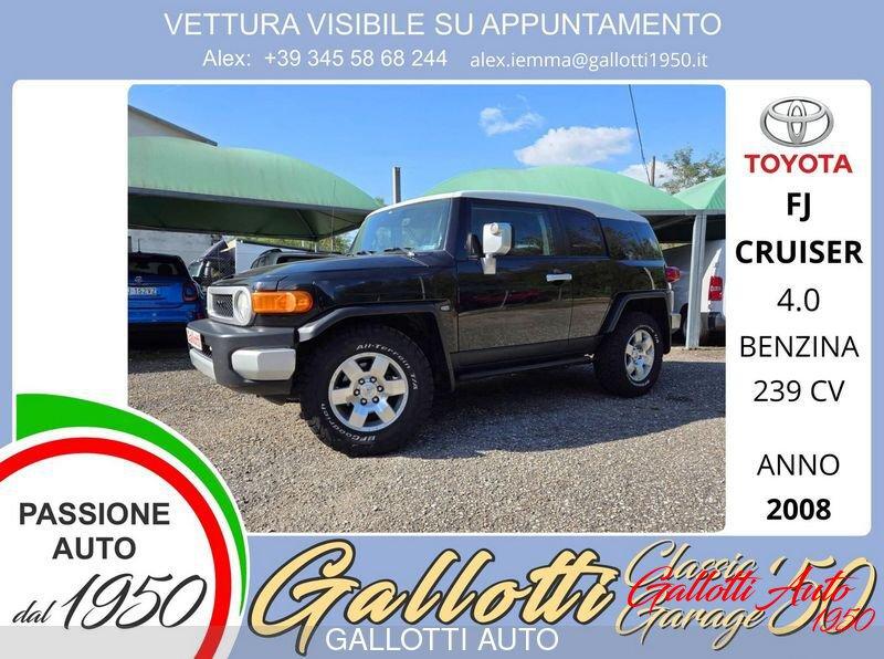 Toyota FJ Cruiser 4.0 benzina 239CV 2WD