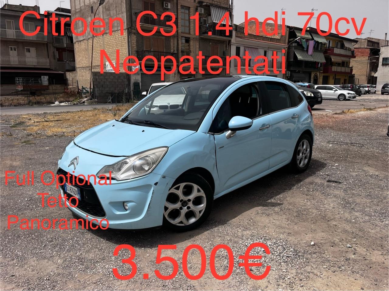 Citroen C3 1.4 hdi 75cv Neopatentati exclusive