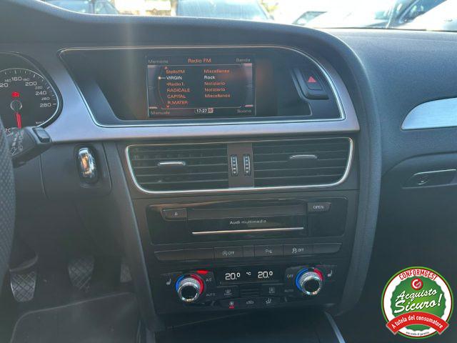 AUDI A4 2.0 TDI 190 CV clean diesel quattro S tronic