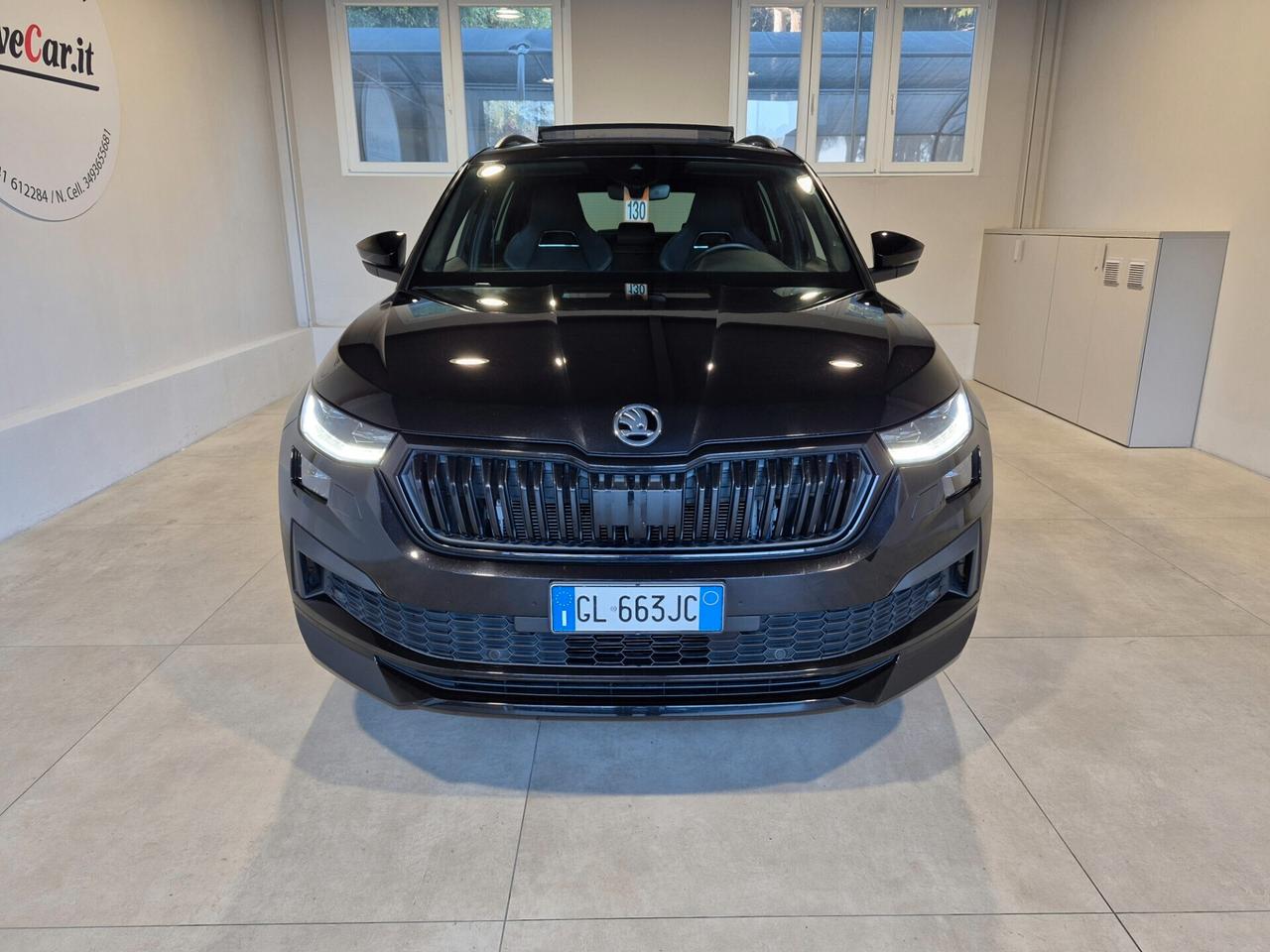 Skoda Kodiaq 2.0 TDI SPORTLINE DSG 4X4 TETTO APRIBILE MATRIX