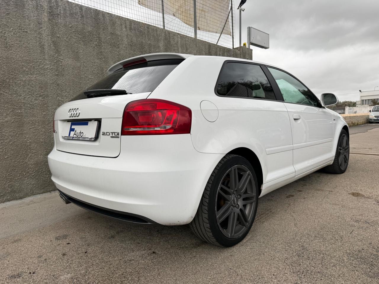 Audi A3 2.0 TDI 170 CV Quattro S-Line,Bluetooth,Climatronic Biz.,ecc.