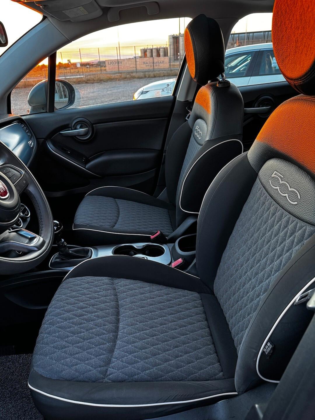 Fiat 500X 1.3 Mjt 95CV Cross blu opaco tetto apribile