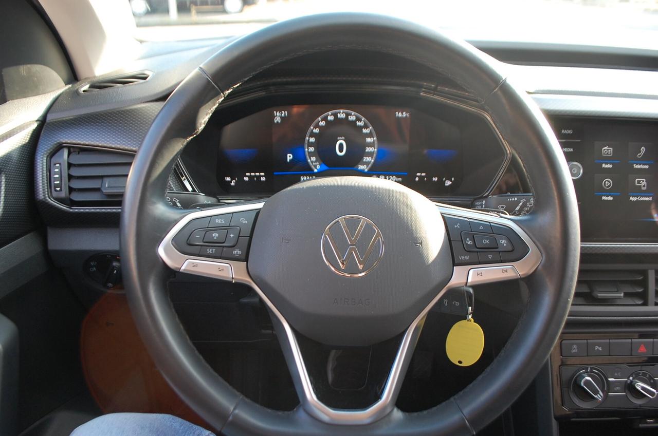 Volkswagen T-Cross 1.0 tsi Style 110CV dsg Uff Italy Radar USB Led