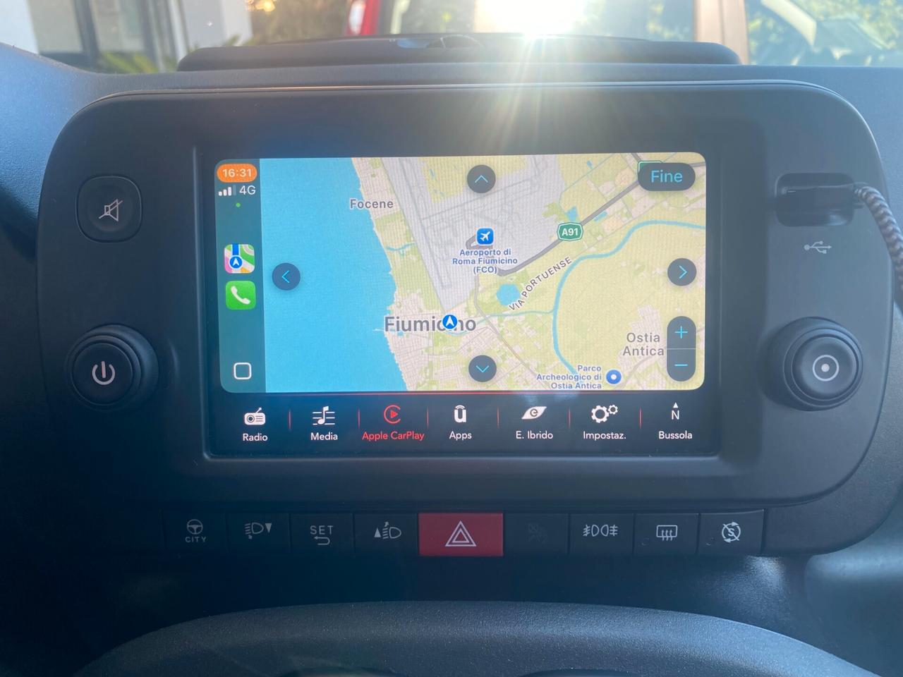 FIAT Panda 1.0 hybrid 5posti CROSS RadioAPP-PREZZO REALE