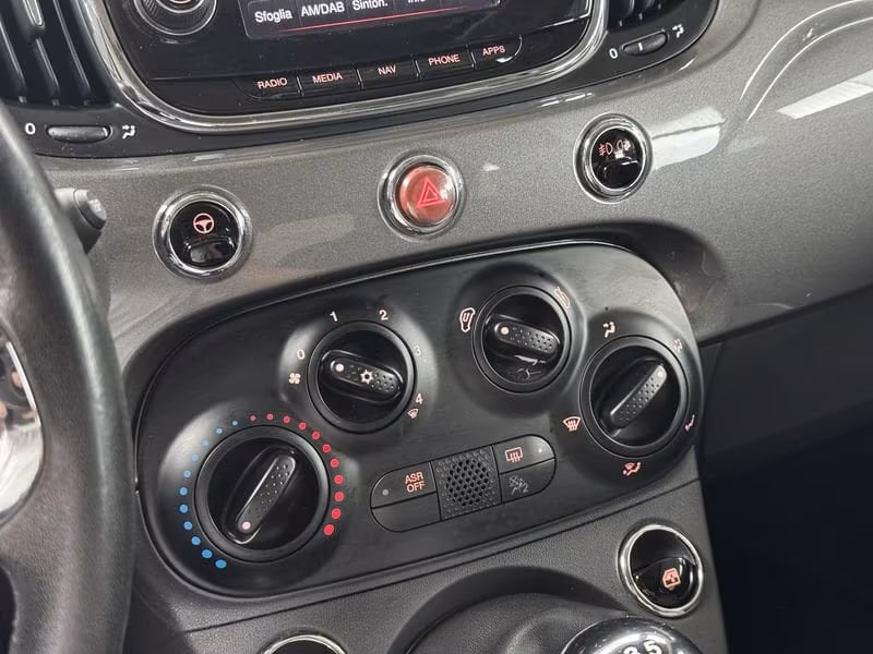 FIAT 500 1.2 Lounge 69cv TETTO APRIBILE NAVI SENSORI