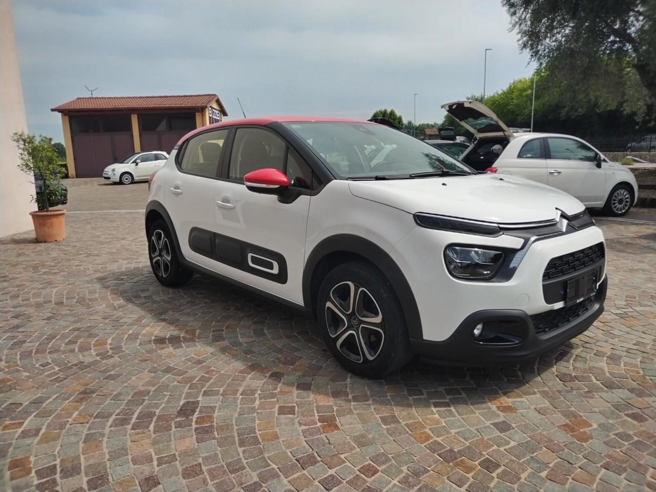 Citroen C3 Shine tetto rosso