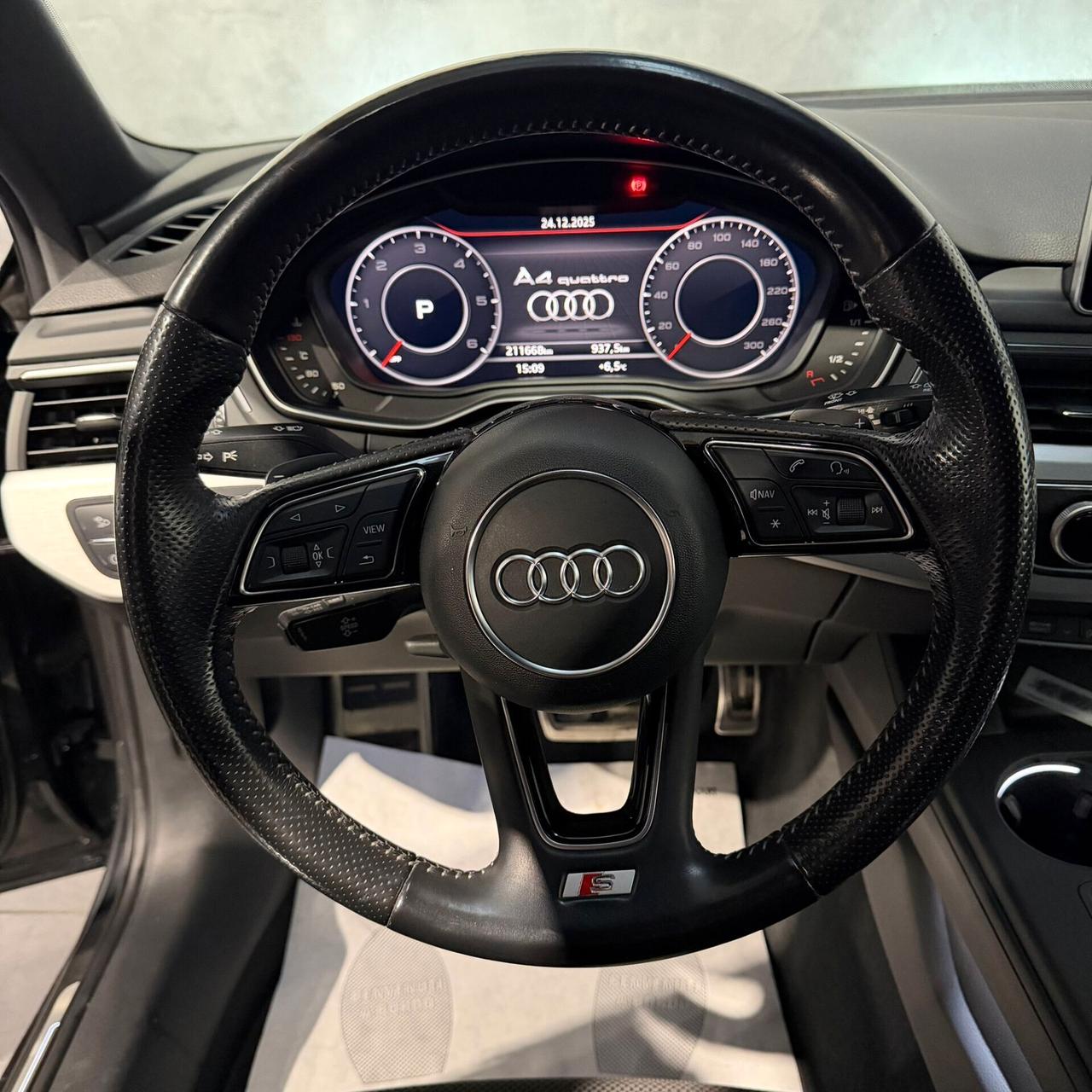 Audi A4 Avant 2.0 TDI 190 CV quattro S tronic S-LINE VIRTUAL PACK LUCI