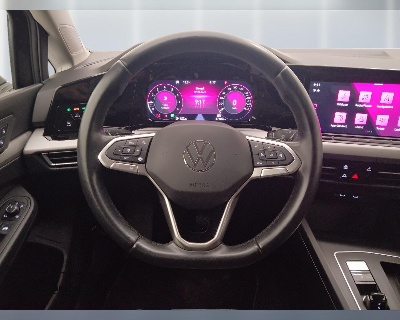 VOLKSWAGEN Golf VIII 2020 - Golf 1.0 etsi evo Life 110cv dsg