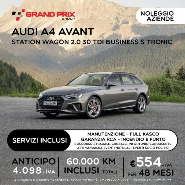 AUDI A4 NOLEGGIO LUNGO TERMINE 30 TDI S tronic Business