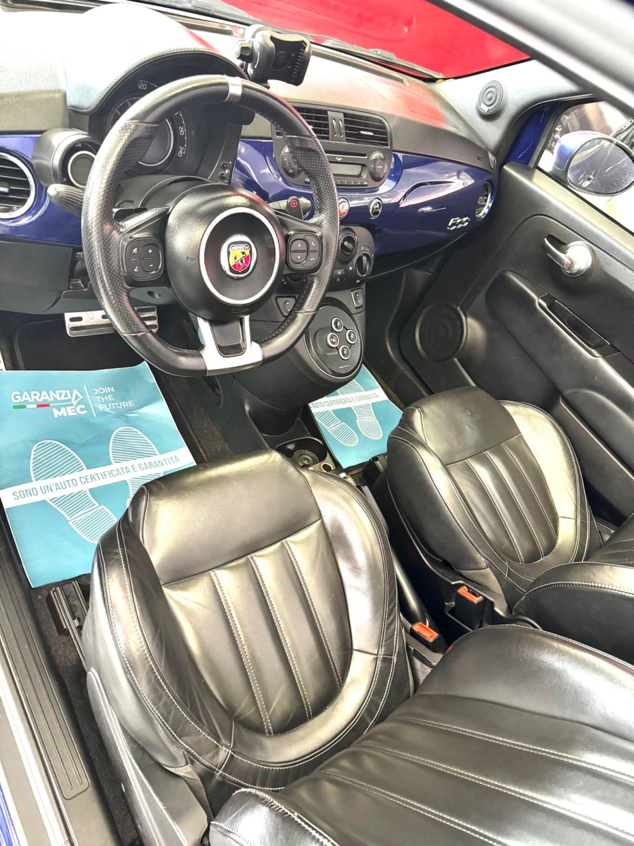 ABARTH 500 CABRIO ELABORATA 300CV MOTORE NUOVO AUTOMATICA OK PERMUTE FINANZIABILE AKRAPOVIC